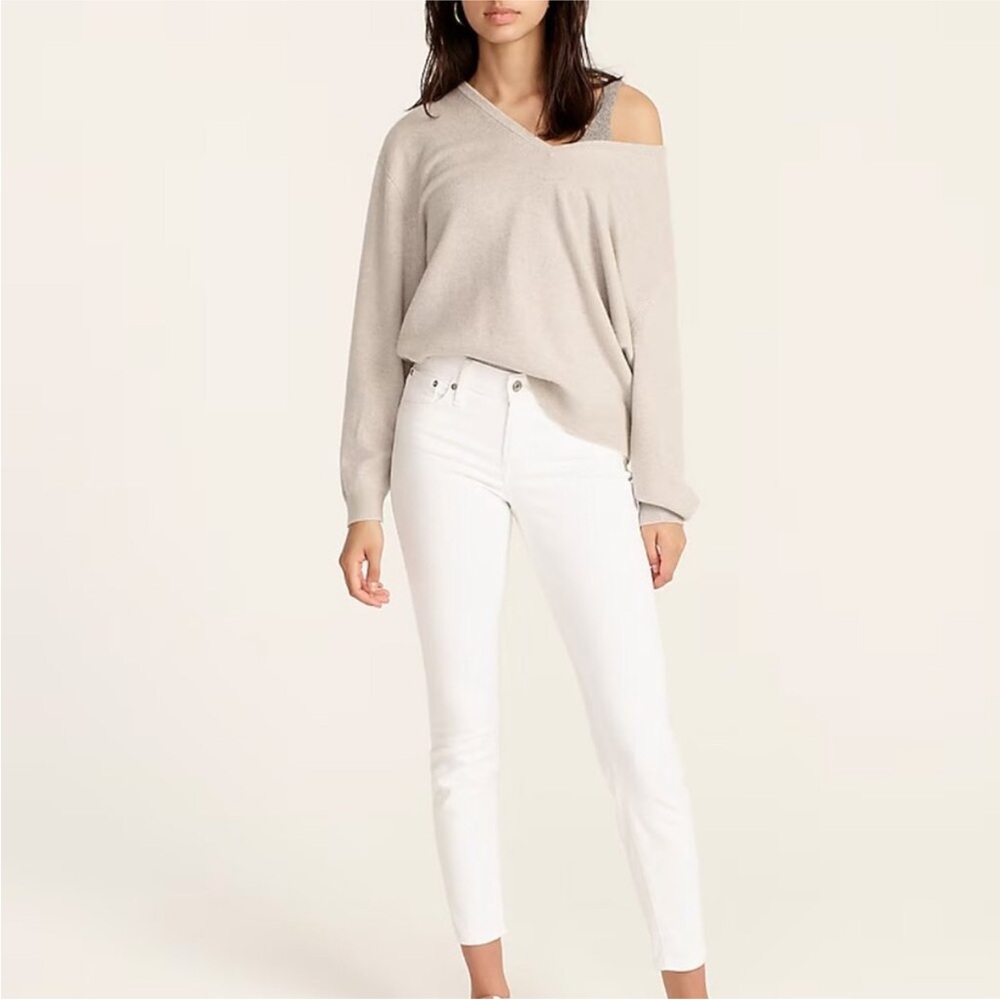 JCrew Women's White Jeans Toothpick